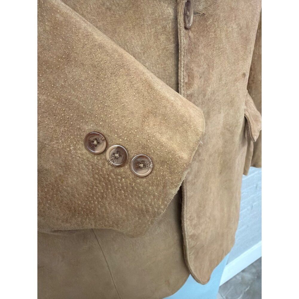 Vintage Scully Men’s Western Style Suede Leather Sportscoat Blazer Size 42 - Picture 5 of 16